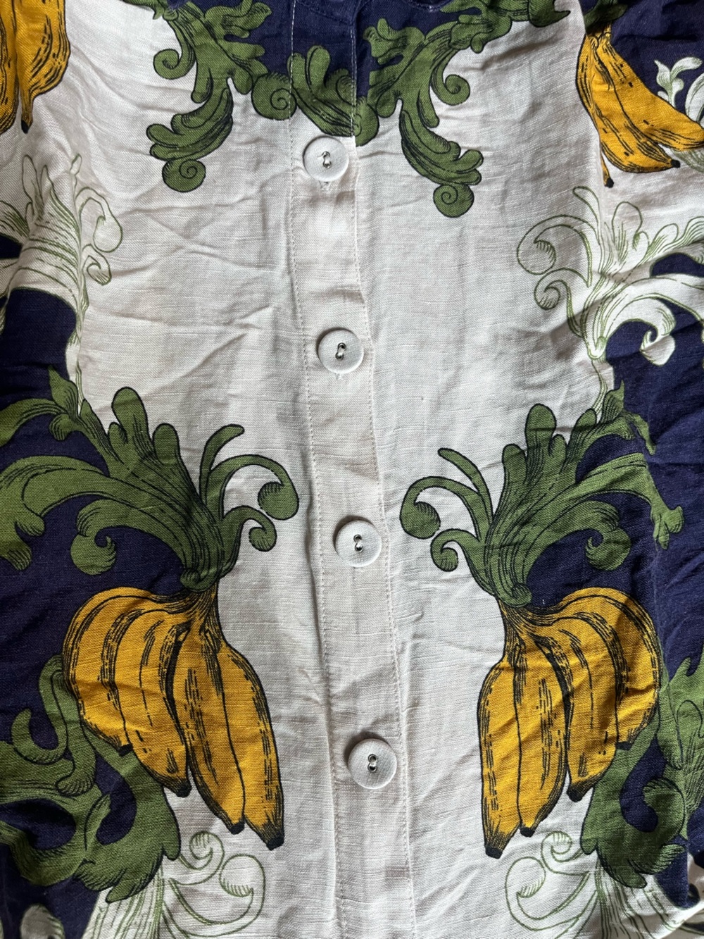 Farm Rio Button-Down Linen blouse - Picture 5 of 9